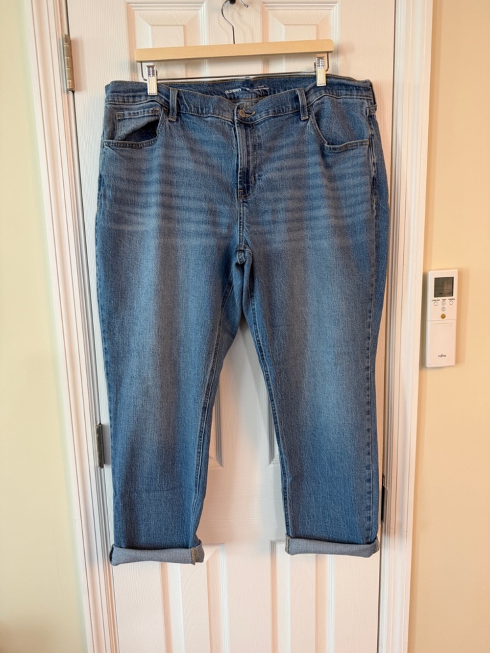 Old Navy Blue Boyfriend Jeans